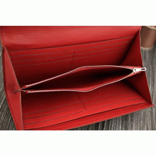Red AAA Hermes Constance wallet — image 5
