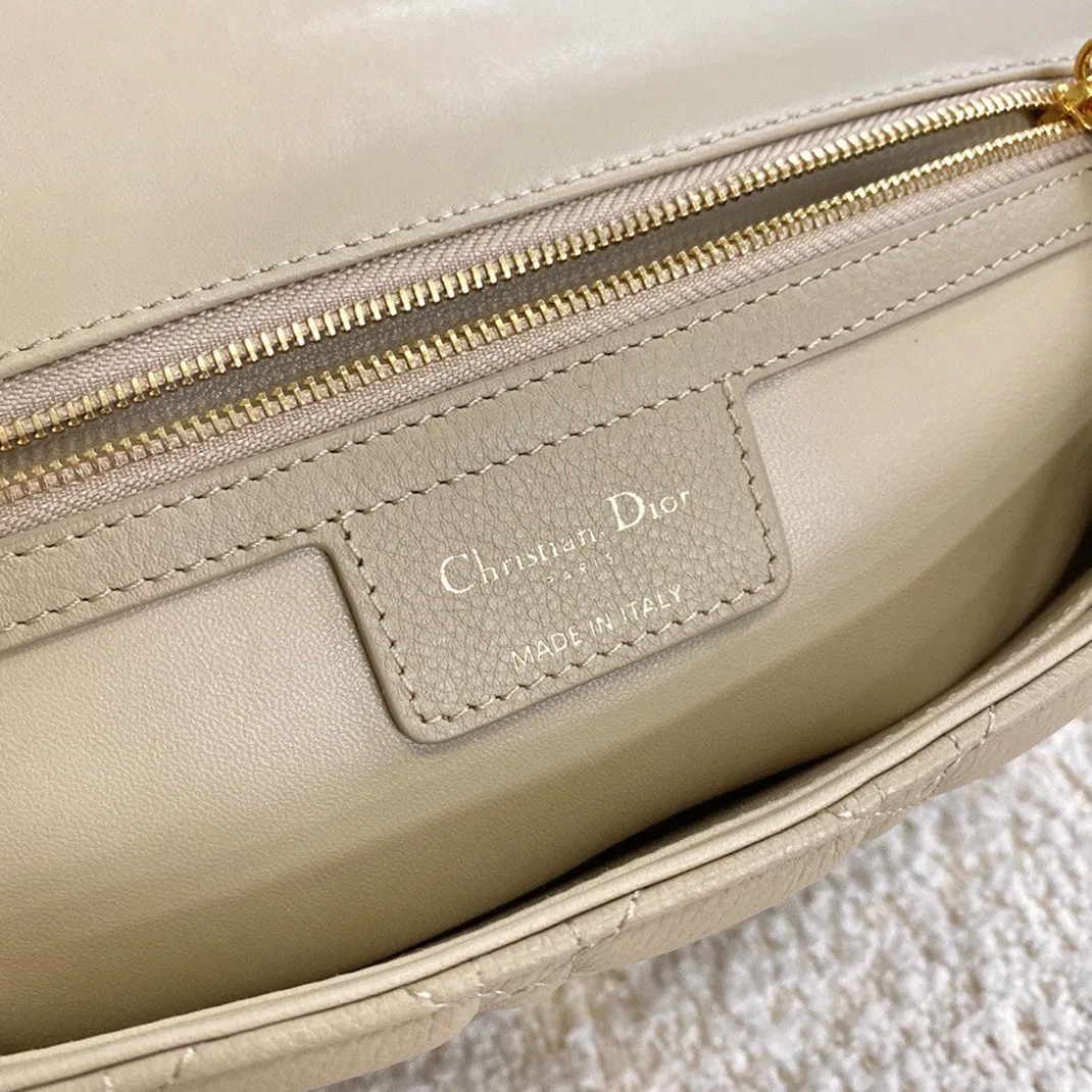 Dior Caro Large Bag Knockoff in Beige — image 3