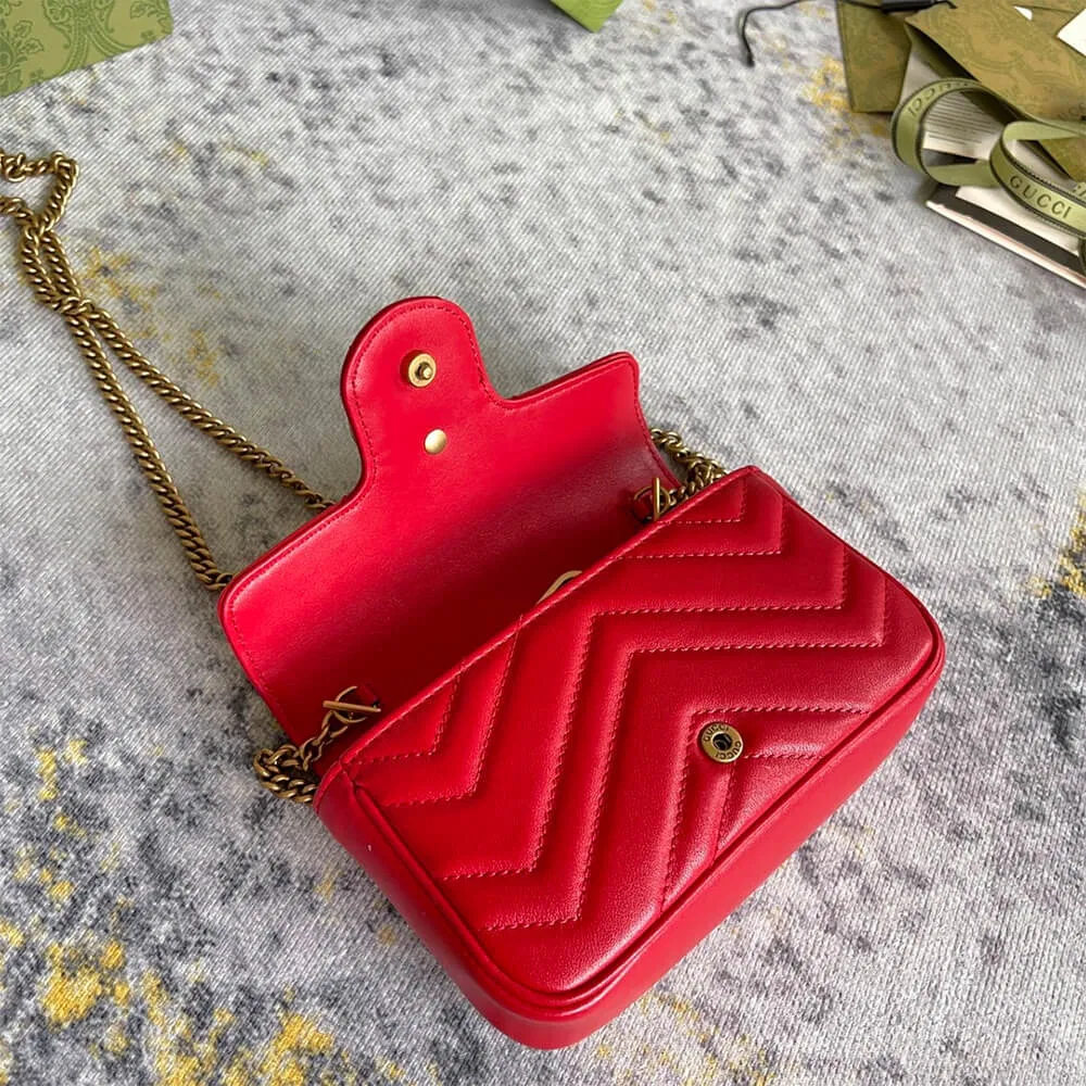 GG Marmont matelasse leather super mini bag — image 6