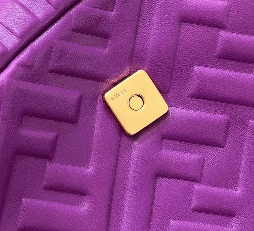 Top Quality Fendi Large Baguette Bag In Purple FF — image 2