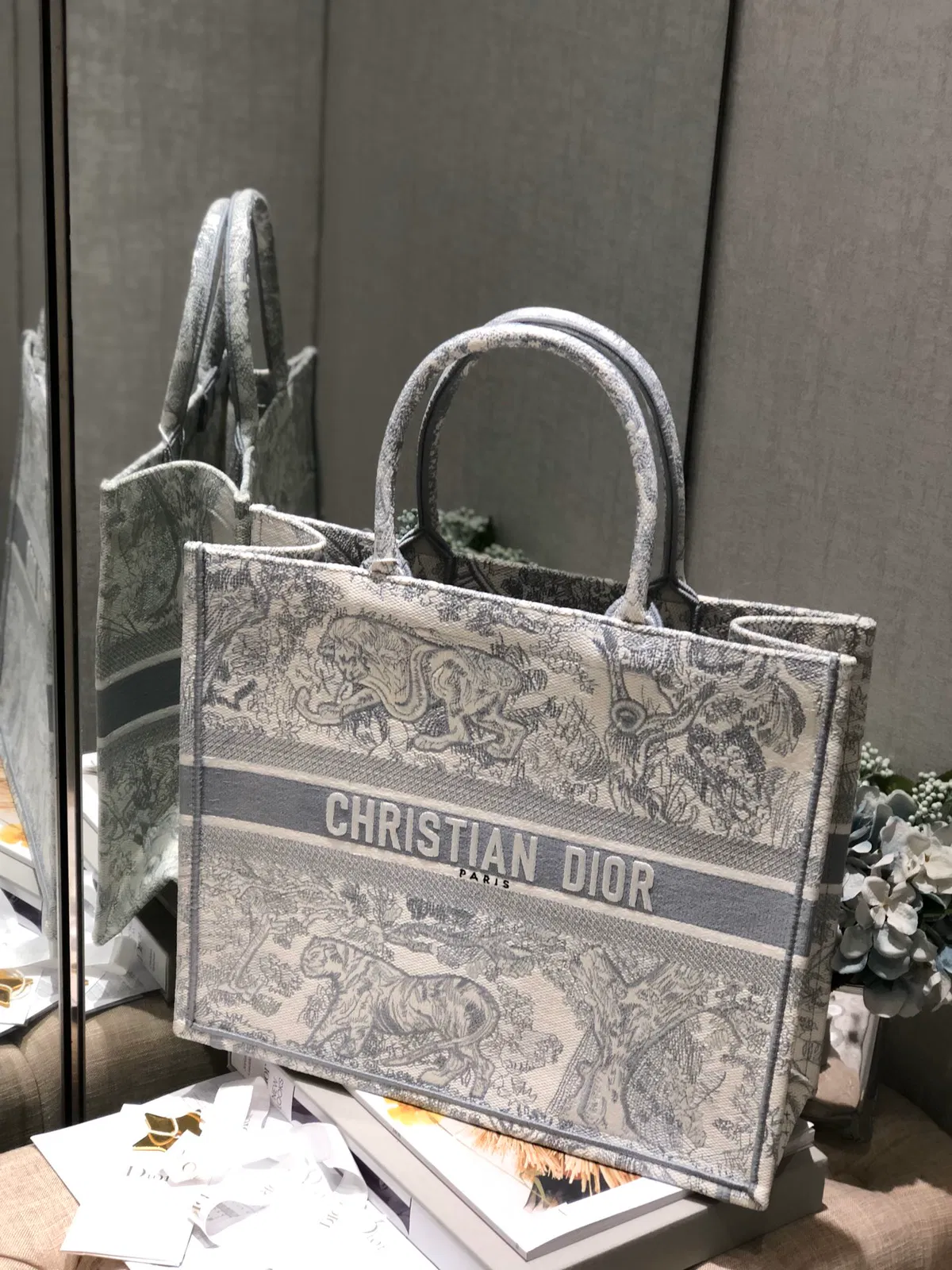Dior Book Tote-Large