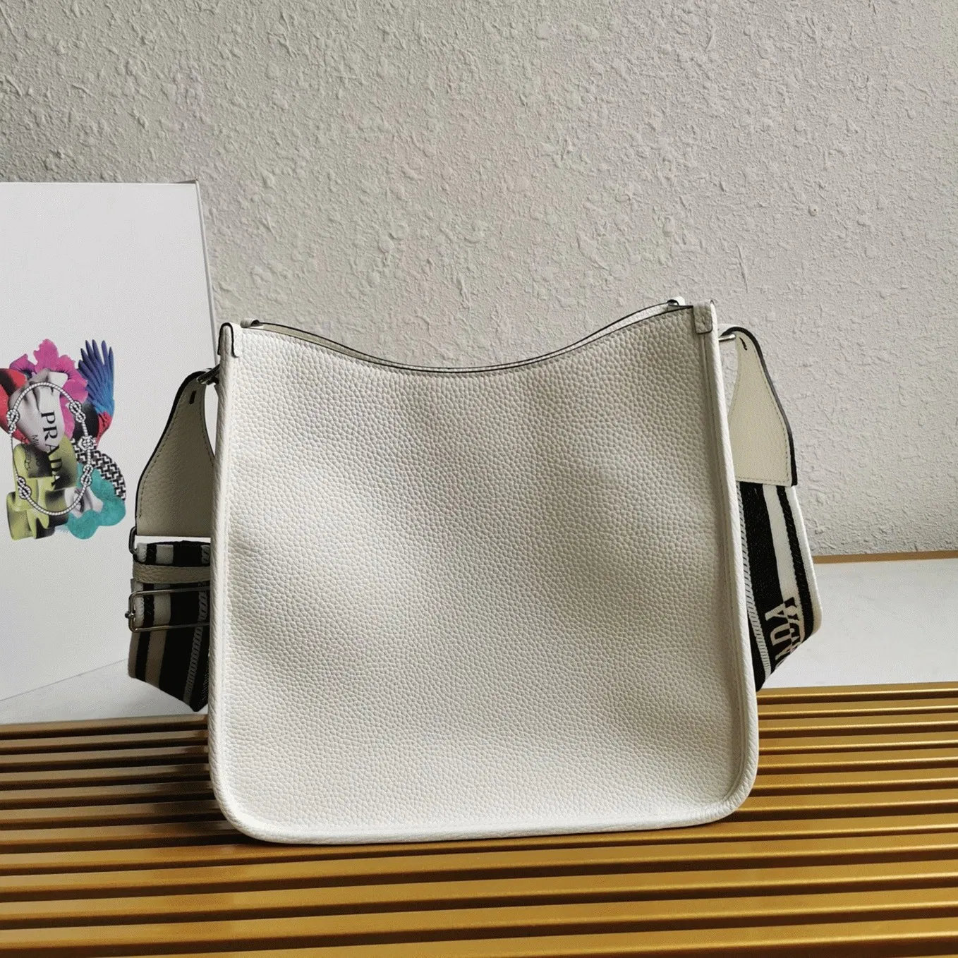 Prada Hobo Bag Knockoff in White — image 8