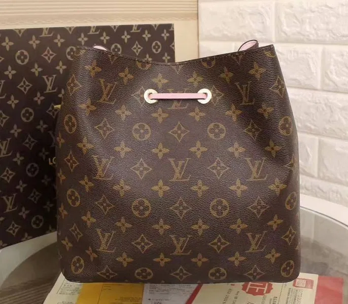 Louis Vuitton Monogram Canvas NeoNoe MM Bag In Rose Poudre — image 3