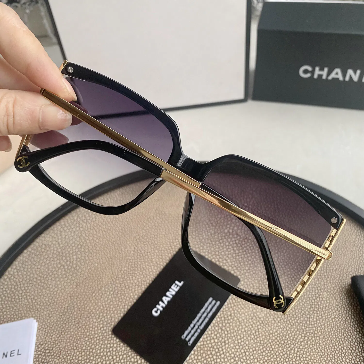 Vintage chanel sunglasses — image 4