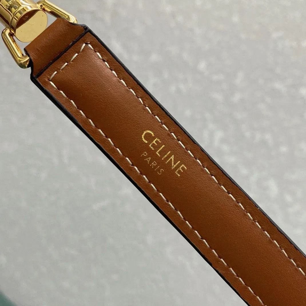 Top Quality Celine Bucket 16 Bag In Textile and Calfskin — image 5