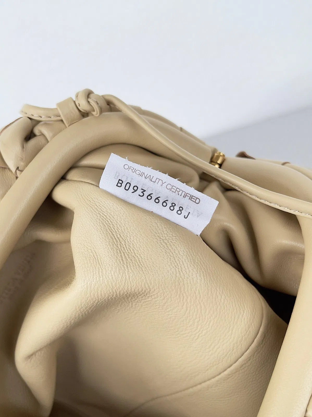 Knockoff Bottega Veneta Mini Pouch with Strap Porridge — image 7