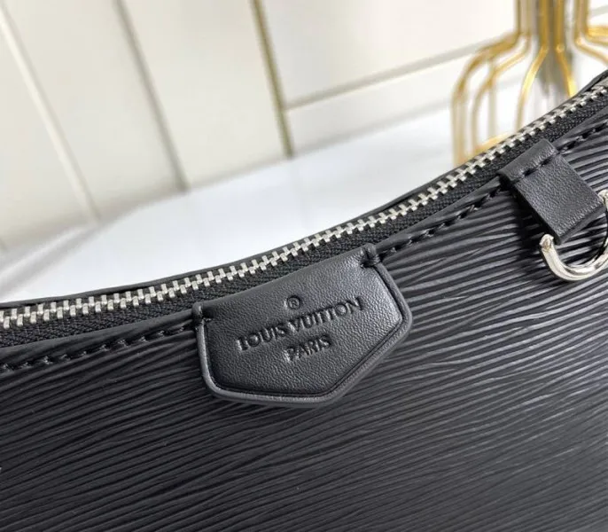 Louis Vuitton Epi Leather Easy Pouch On Strap In Black — image 7