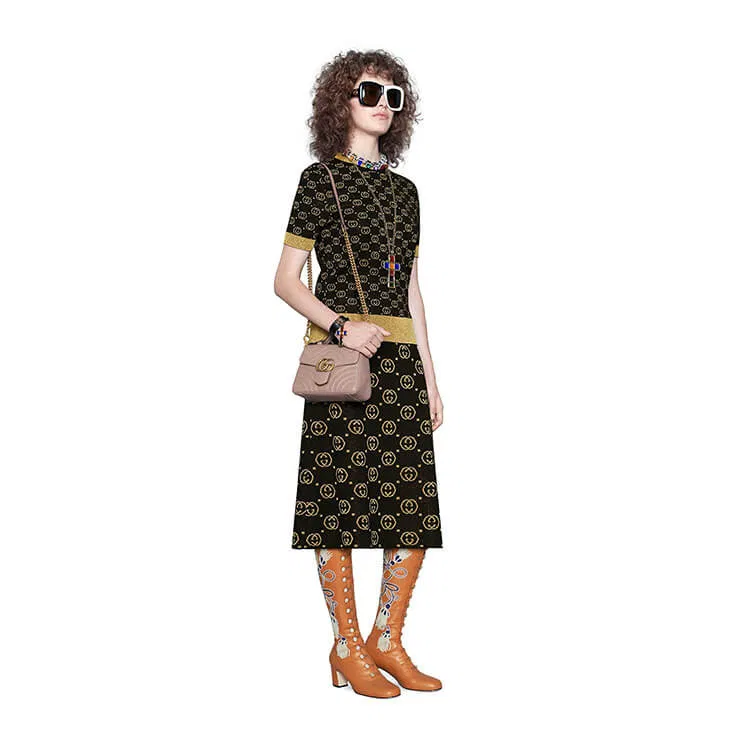 Gucci GG Marmont Mini Top Handle Bag — image 6
