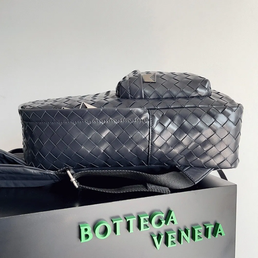 Bottega Veneta Small Backpack Dark Blue — image 3