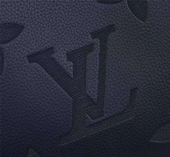 Louis Vuitton Monogram Empreinte Giant Onthego GM Tote In Navy Blue — image 9