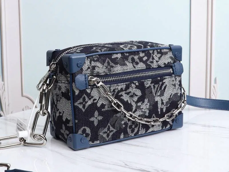 Louis Vuitton Monogram Tapestry Canvas Mini Soft Trunk Bag — image 2