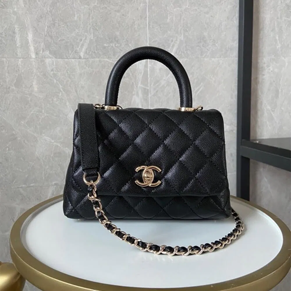 Chanel Coco handle flap shoulder bag Mini