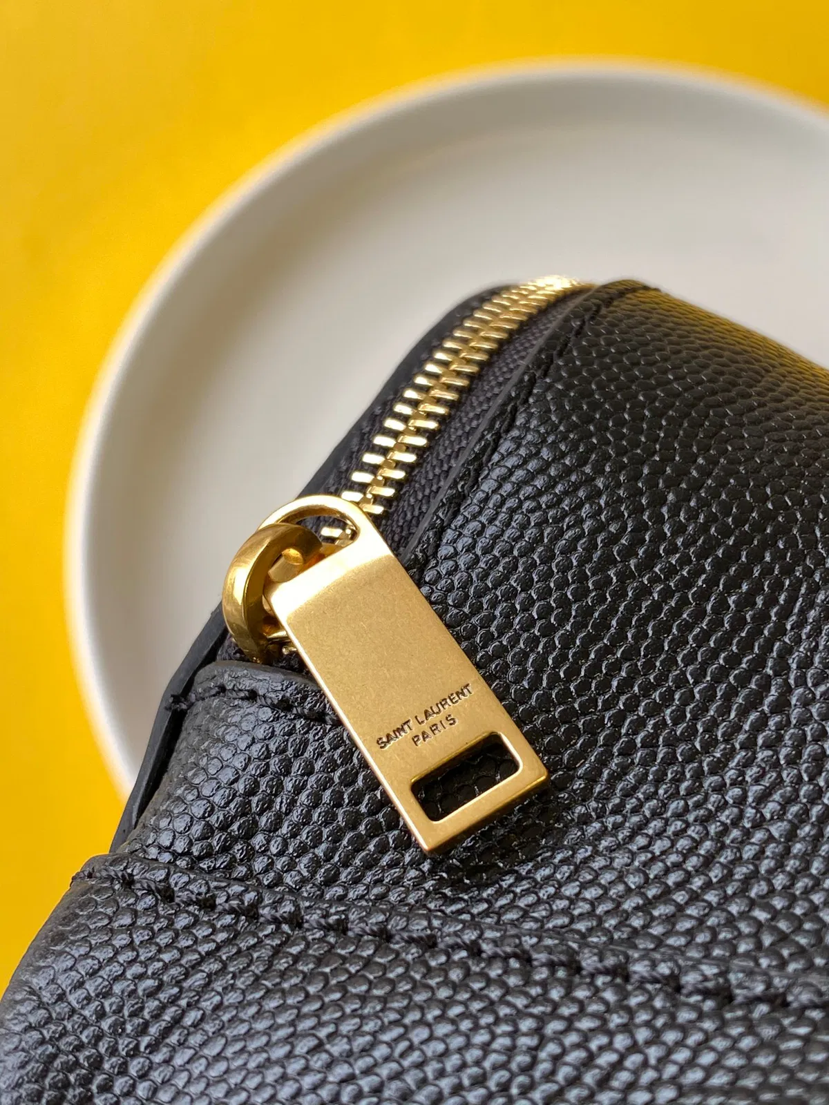 Luxury Handbag 03 Classic Monogram Belt Bag in Grain Embossed Leather — image 5