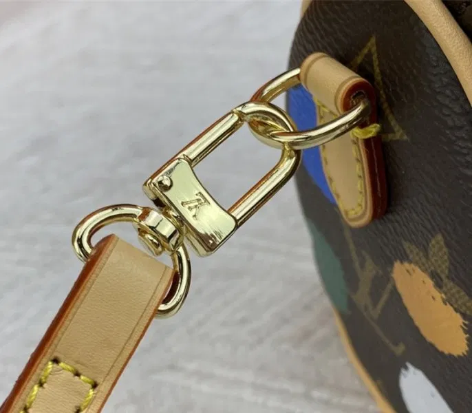 Louis Vuitton X YK Monogram Canvas Speedy Bandouliere 25 Handbag — image 9