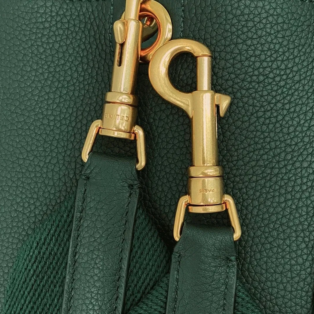 Top Quality Celine Sangle Small Bucket Bag In Amazone Calfskin — image 7