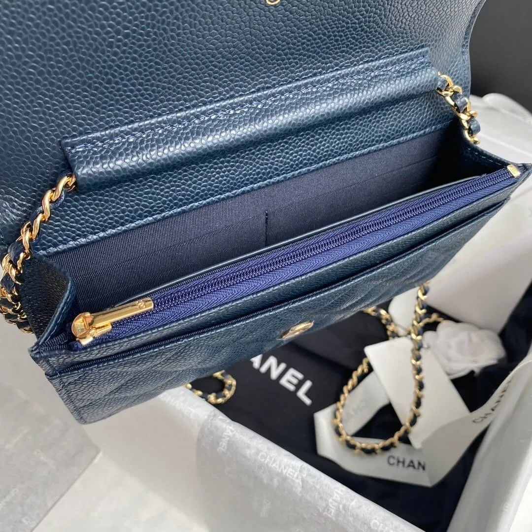 Chanel classic chain wallet — image 2