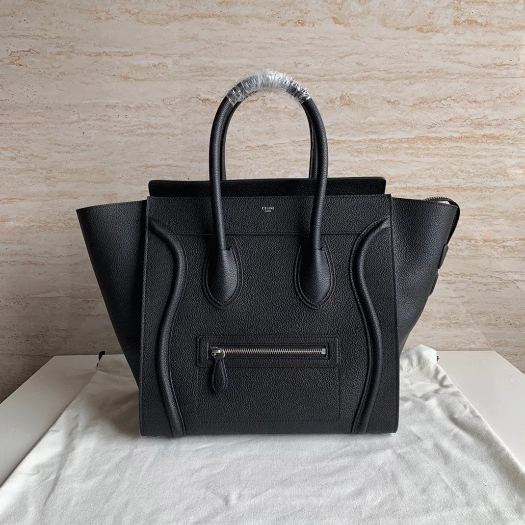 Celine Mini Luggage Tote Bag in Black — image 3