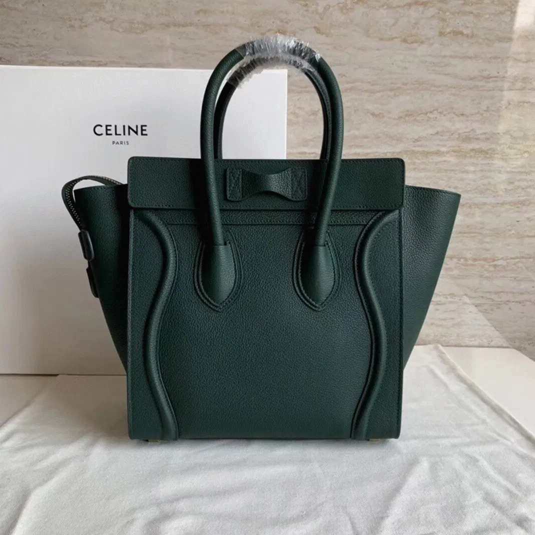 Celine Micro Luggage Tote Bag in Amazone — image 8