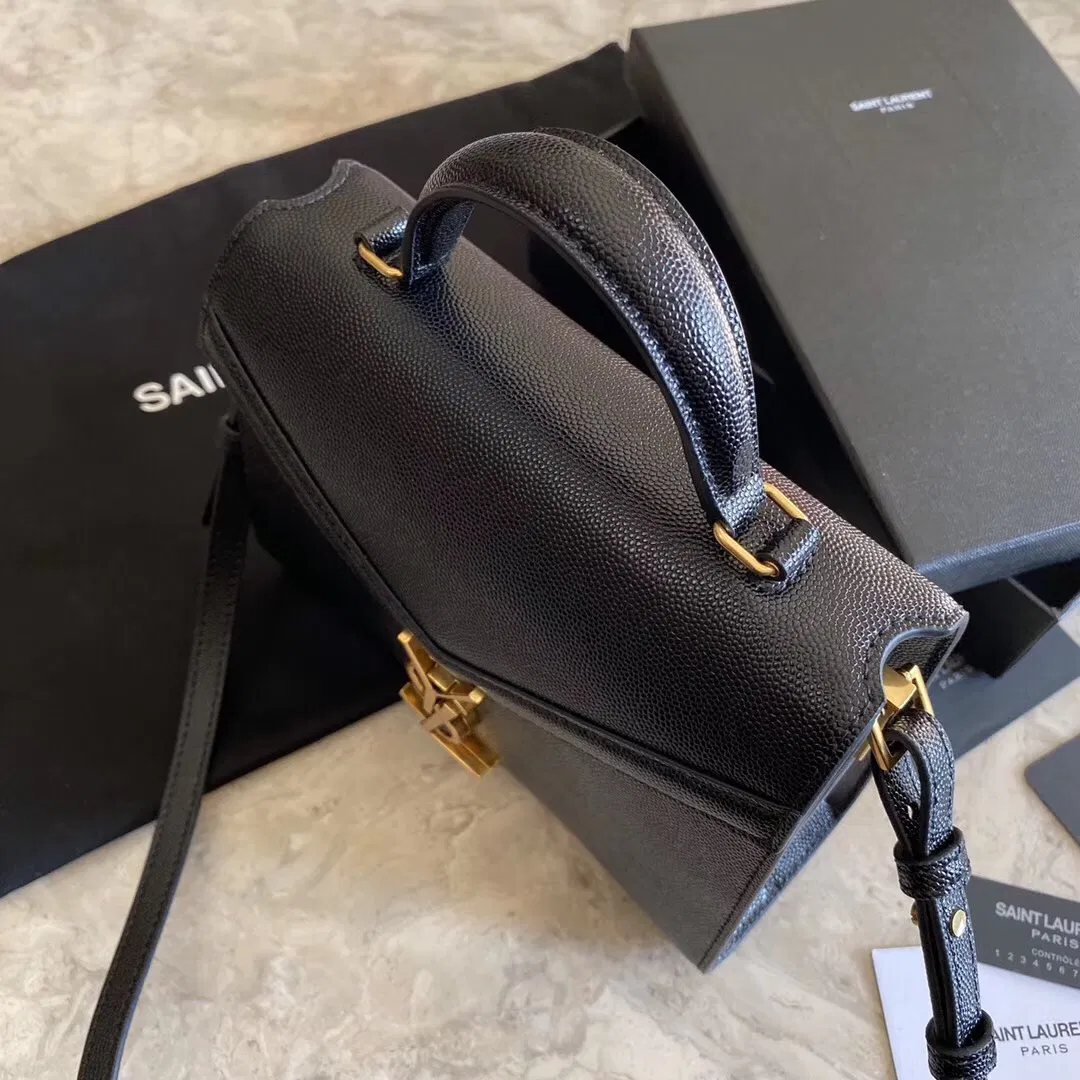 CASSANDRA MONOGRAM CLASP BAG IN MATTE PYTHON — image 8