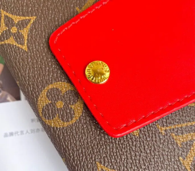 Louis Vuitton Monogram Canvas Padlock On Strap Bag In Red — image 9