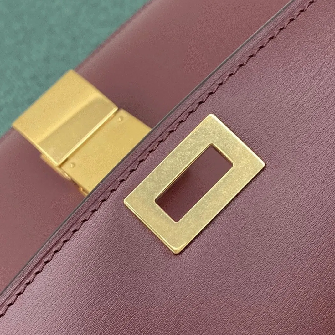 Top Quality Knockoff Celine Classic Box Medium Bag In Bordeaux — image 5
