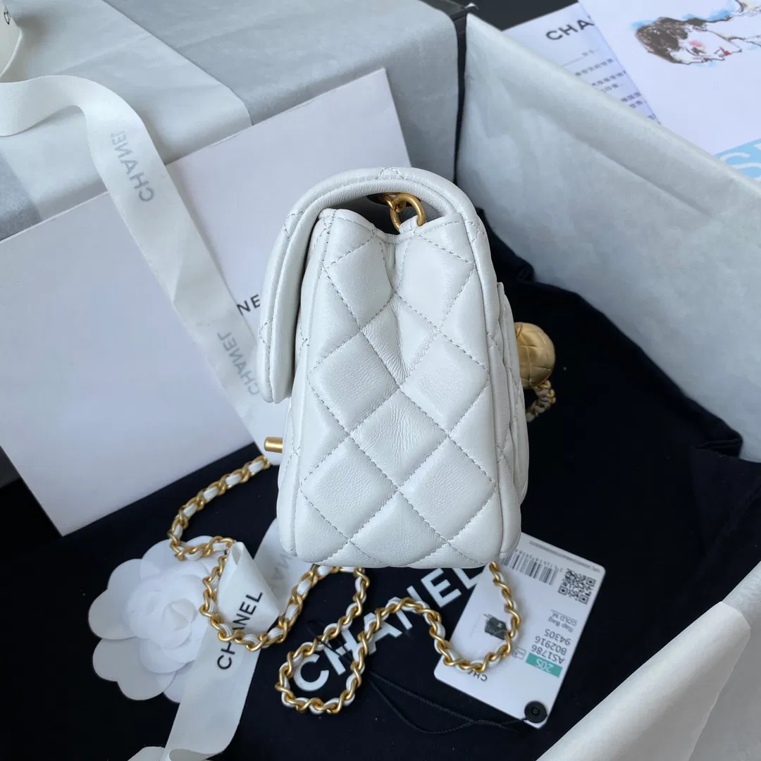 Chanel CF square with golden ball — image 8