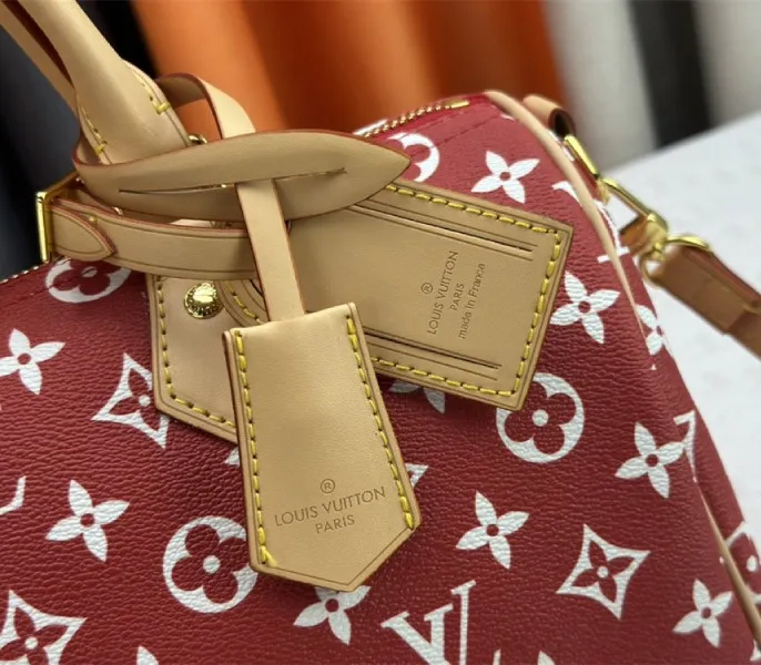 Louis Vuitton Speedy P9 Bandouliere 30 Bag In Red — image 8