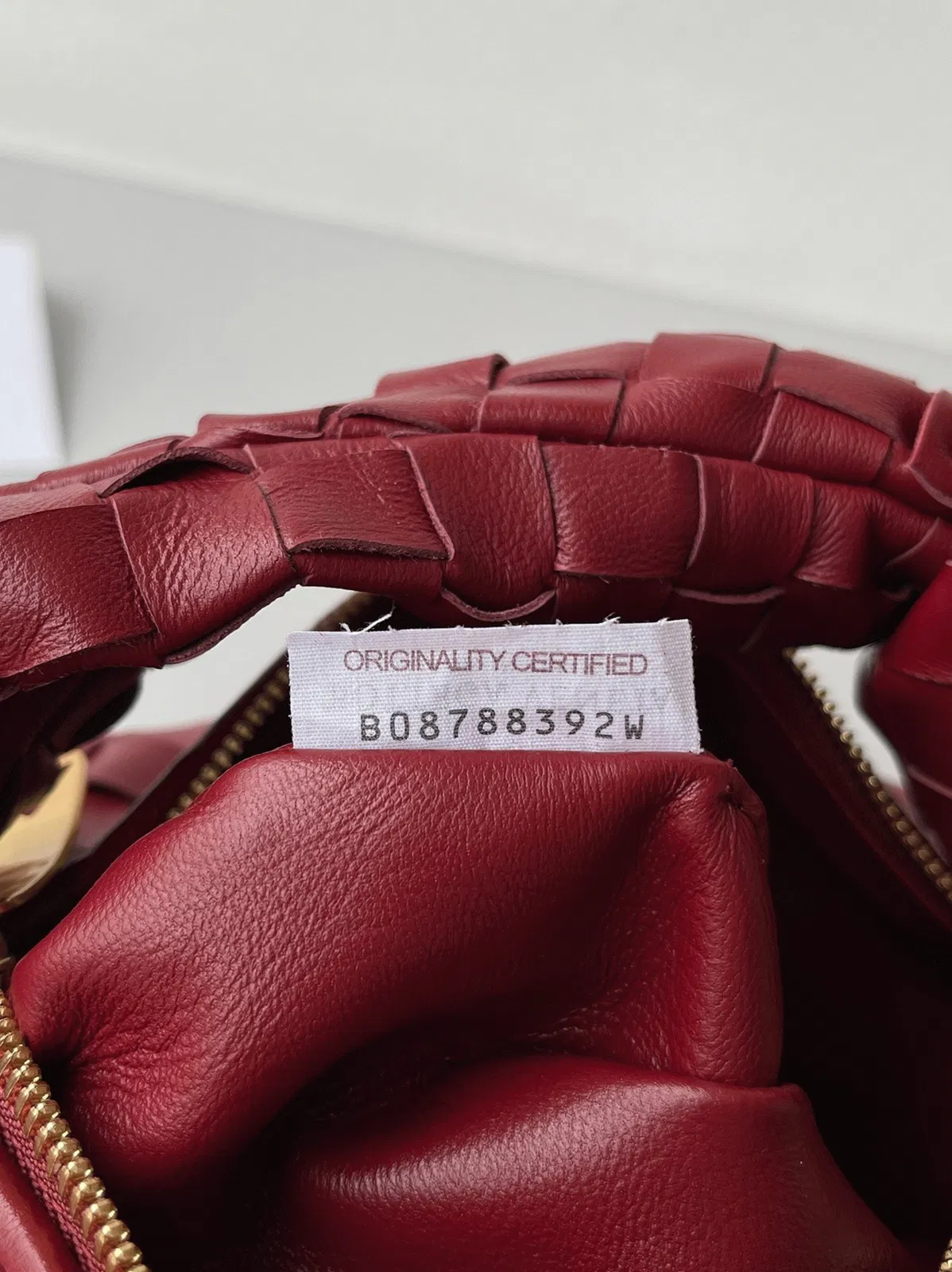 Bottega Veneta BV Jodie Mini Bag Dark Red — image 8