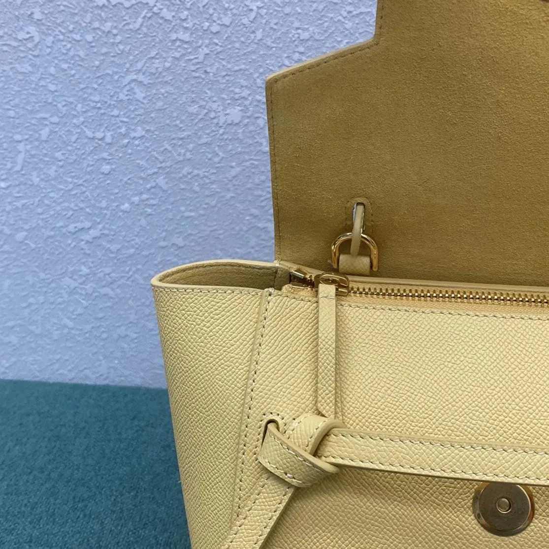 Celine Belt Nano Bag in Yellow — image 9