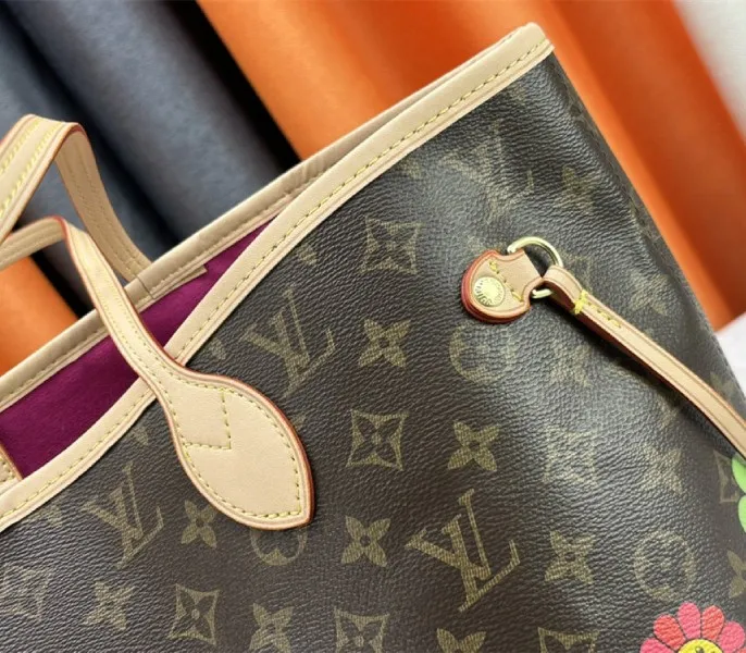 Louis Vuitton X TM Monogram Canvas Neverfull MM — image 9