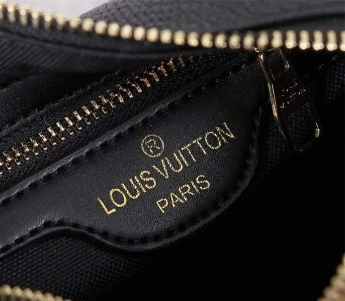 Louis Vuitton Monogram Empreinte Speedy BB Handbag In Black — image 5