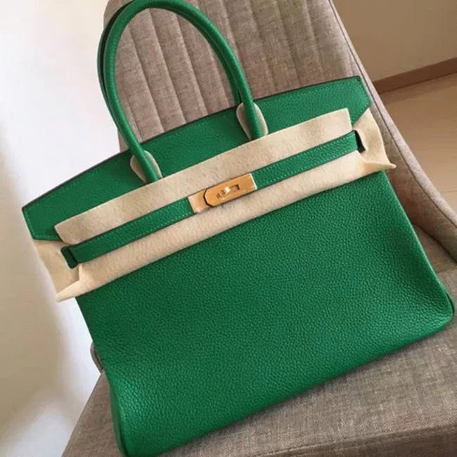 Bamboo Tone Knockoff Hermes Birkin 30cm Purse
