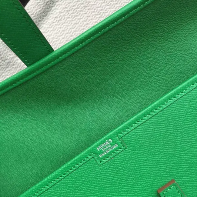 Bamboo Hermes Jige Elan 29 clutch bag — image 4