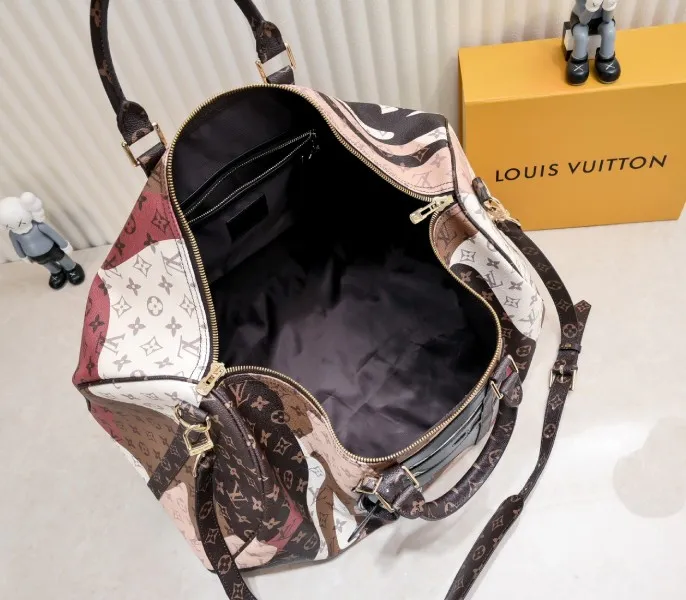 LV J Hope X Keepall 55 Brown In Two Eyes Patches — image 6