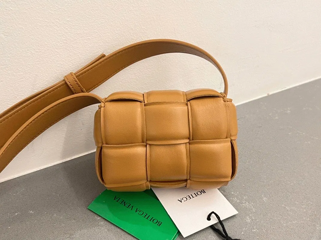 Top Quality Bottega Veneta Candy Padded Cassette Bag In Camel — image 3