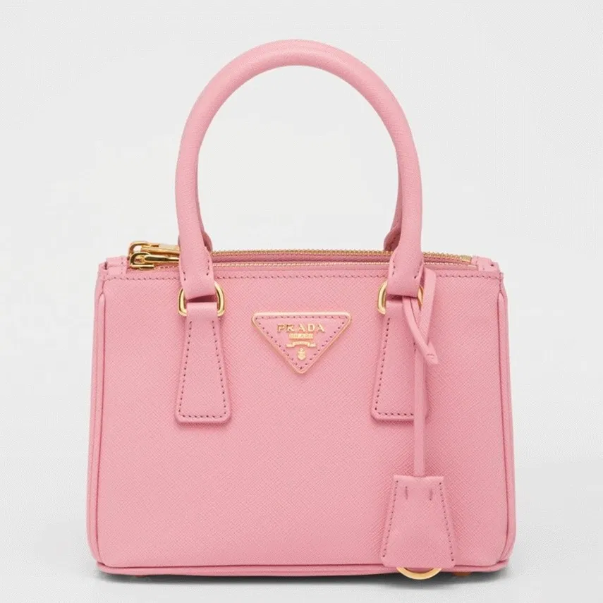 Pink Prada Mini Galleria Bag