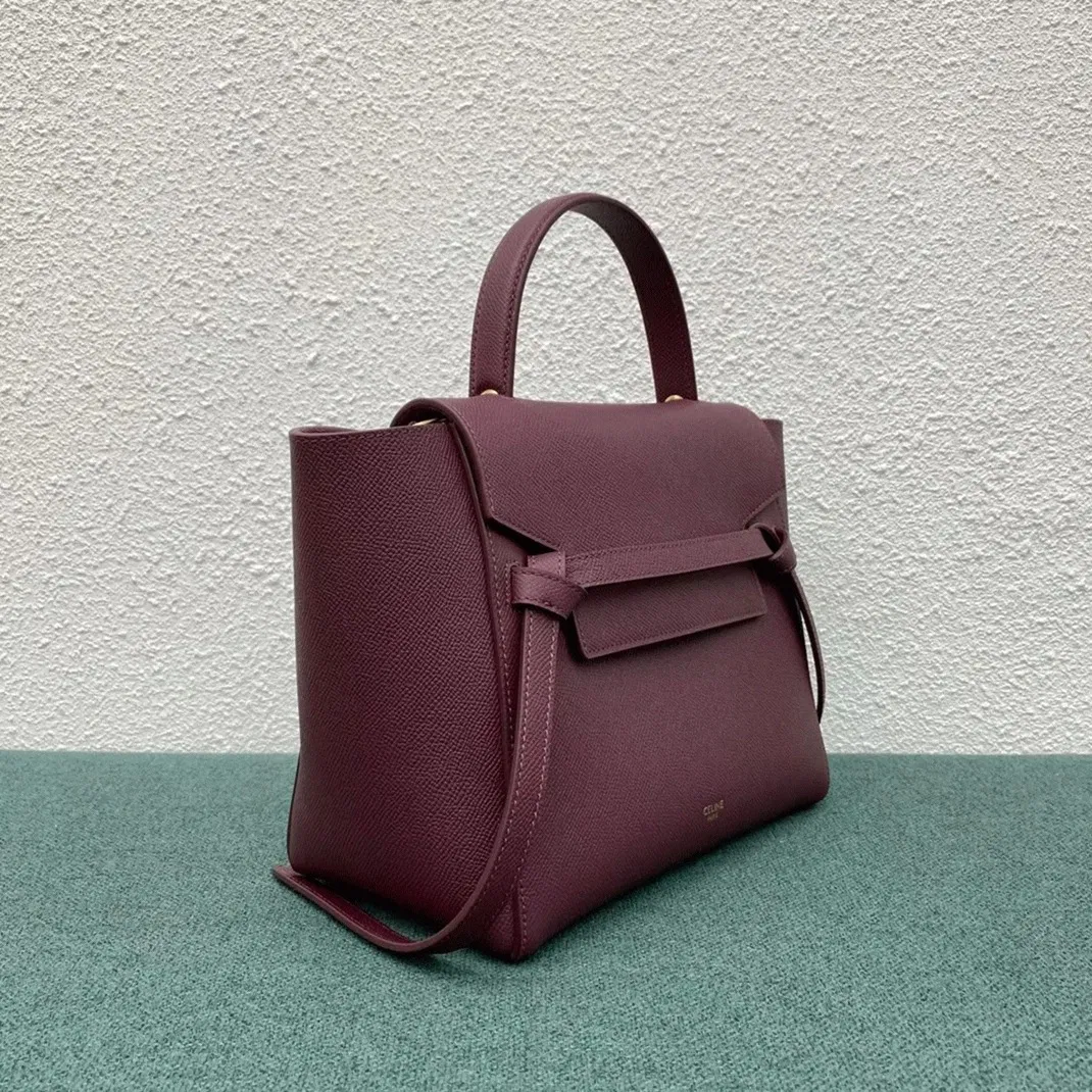 Celine Micro Belt Bag Knockoff in Bordeaux — image 10