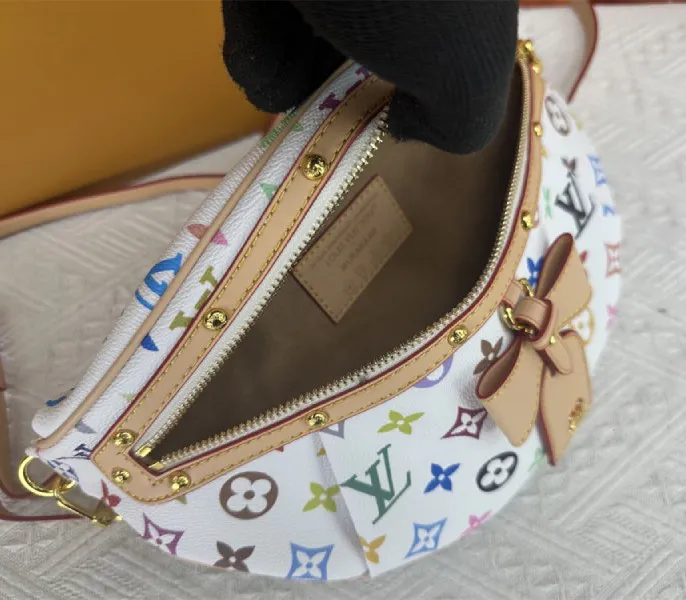 Louis Vuitton X TM Multicolored High Rise In White — image 6