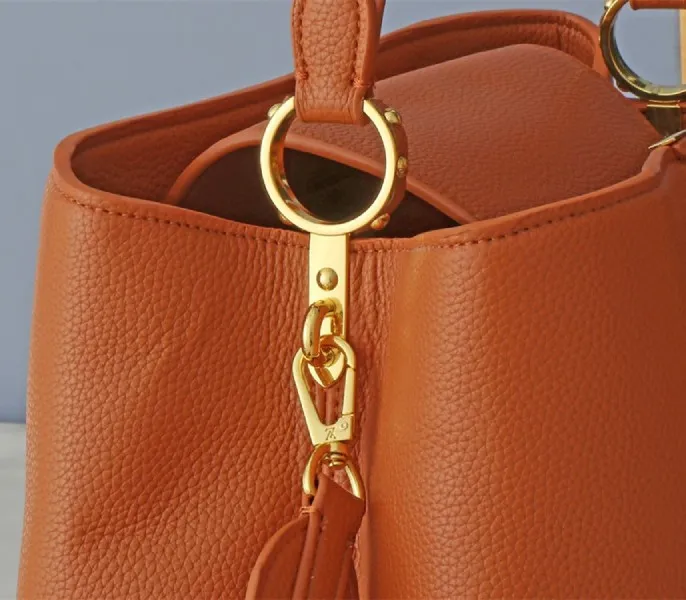 Louis Vuitton Capucines GM Souple Handbag In Cognac Brown — image 8