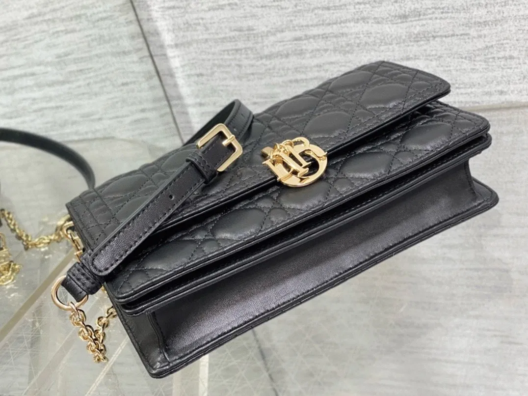 Dior Miss Dior Top Handle Bag in Black Cannage Lambskin — image 5