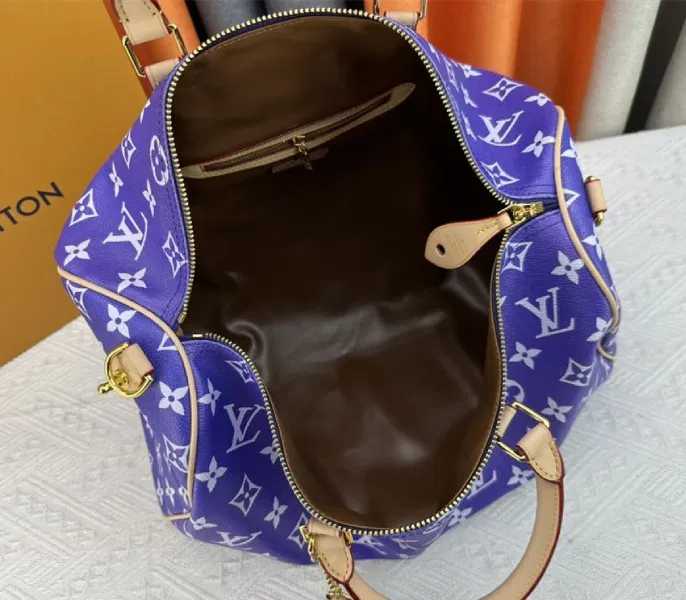 Louis Vuitton Speedy P9 Bandouliere 40 Bag In Amethyst Purple — image 6
