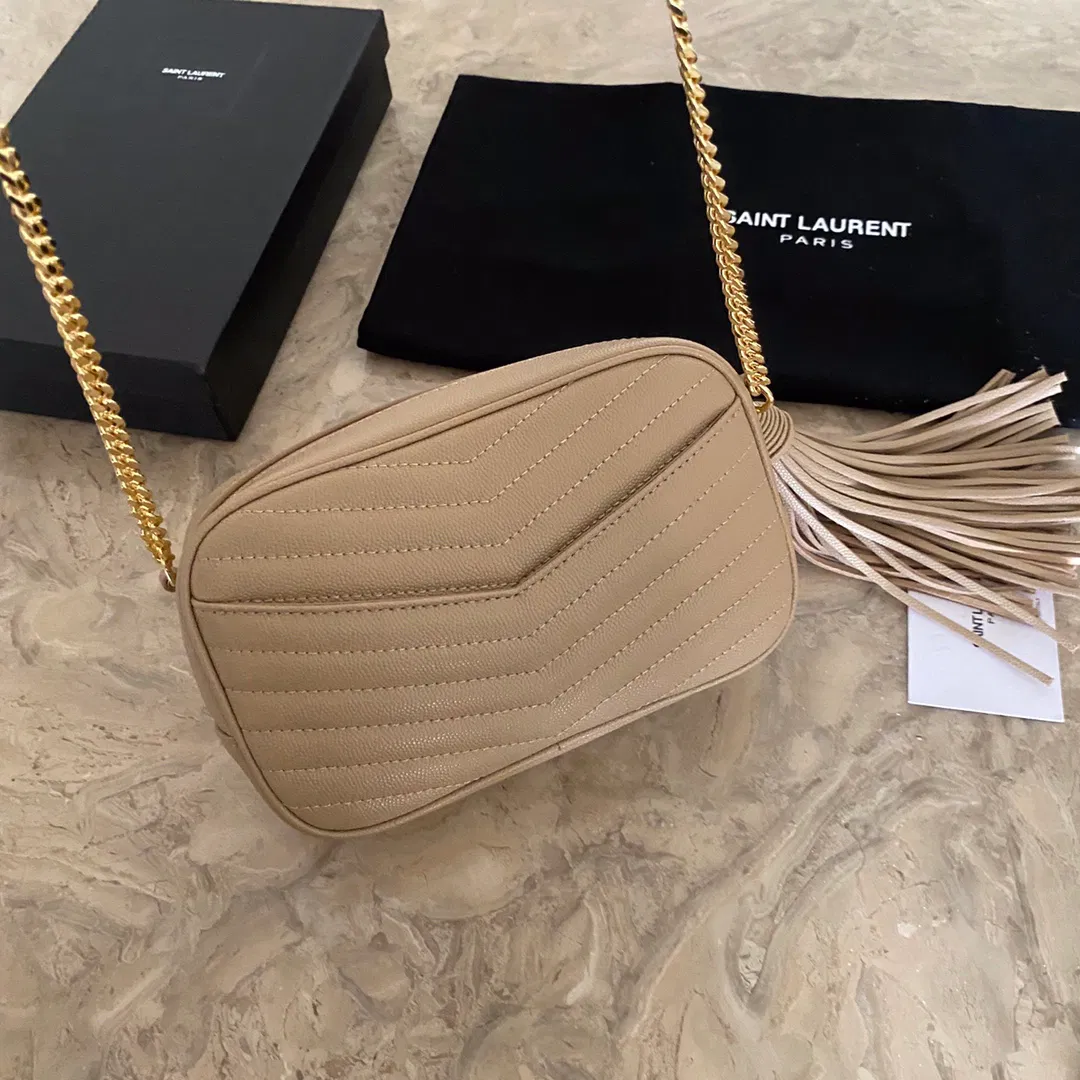YSL Mini Lou Quilted Leather Camera Bag — image 4