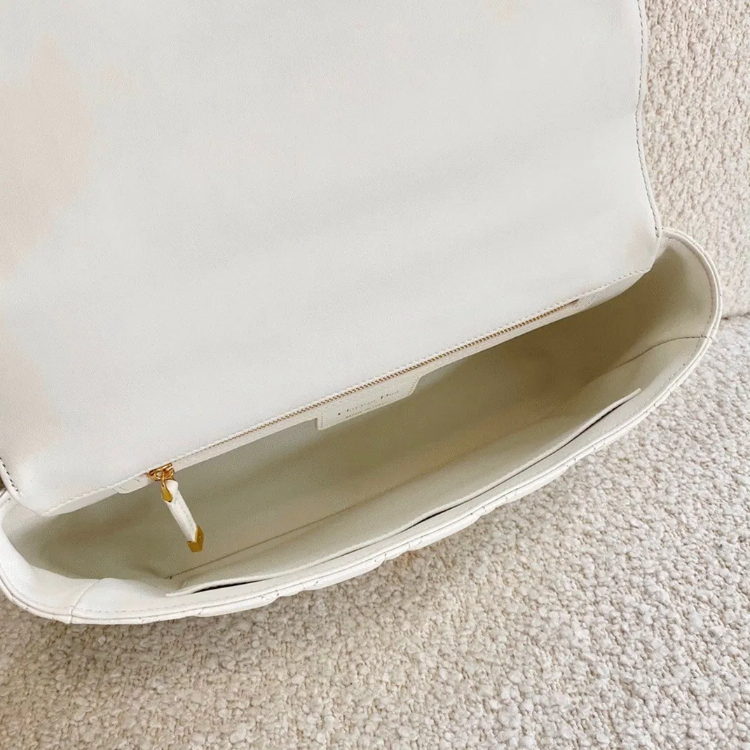 Dior Caro Large Bag in White — image 2