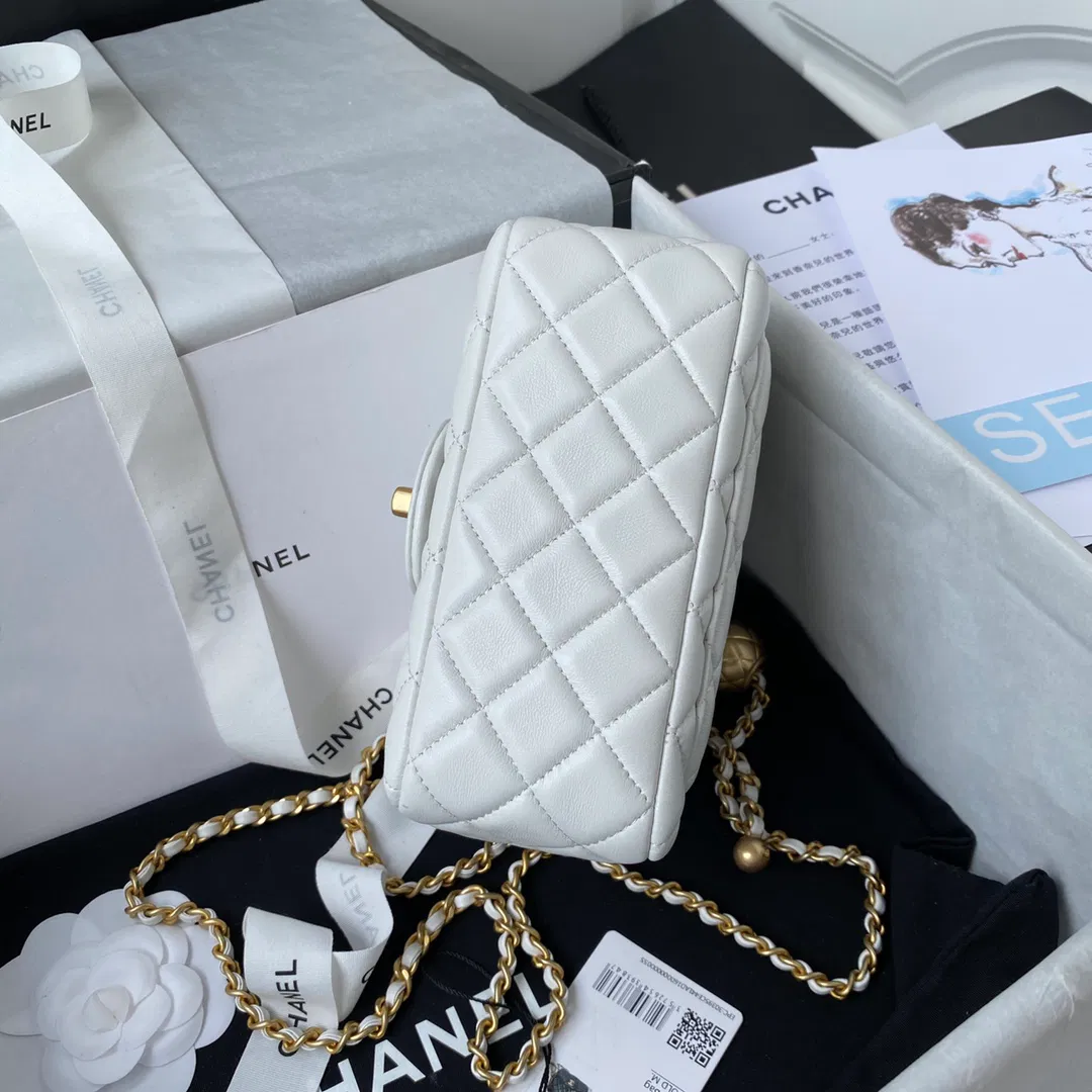 Chanel CF square with golden ball — image 5
