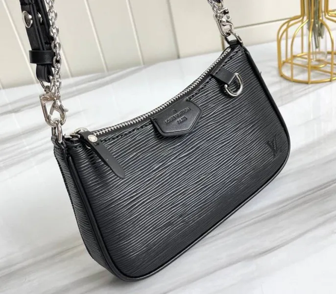 Louis Vuitton Epi Leather Easy Pouch On Strap In Black — image 2