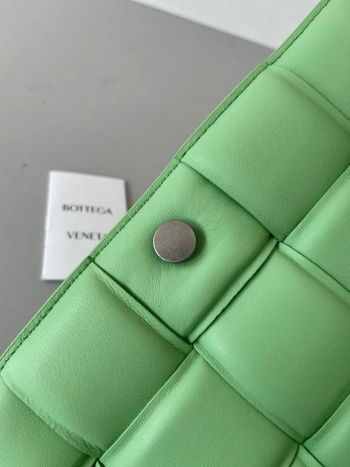 Top Quality Bottega Veneta Padded Cassette Bag In Acid Green — image 6