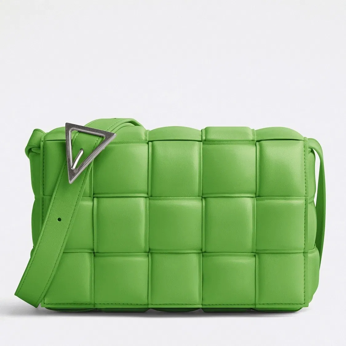 Top Quality Bottega Veneta Padded Cassette Bag In Acid Green