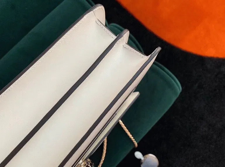 Bvlgari Serpenti Forever Large Shoulder Bag White Calfskin — image 10