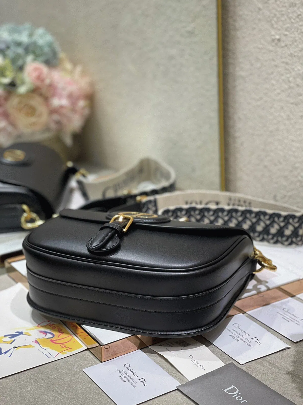 Dior Bobby Large Bag in Black — image 9
