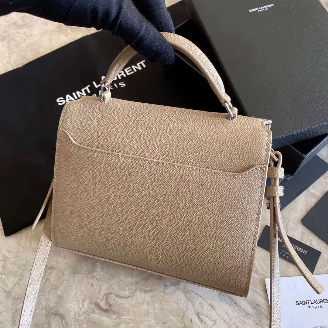 CASSANDRA MONOGRAM CLASP BAG IN MATTE PYTHON — image 6